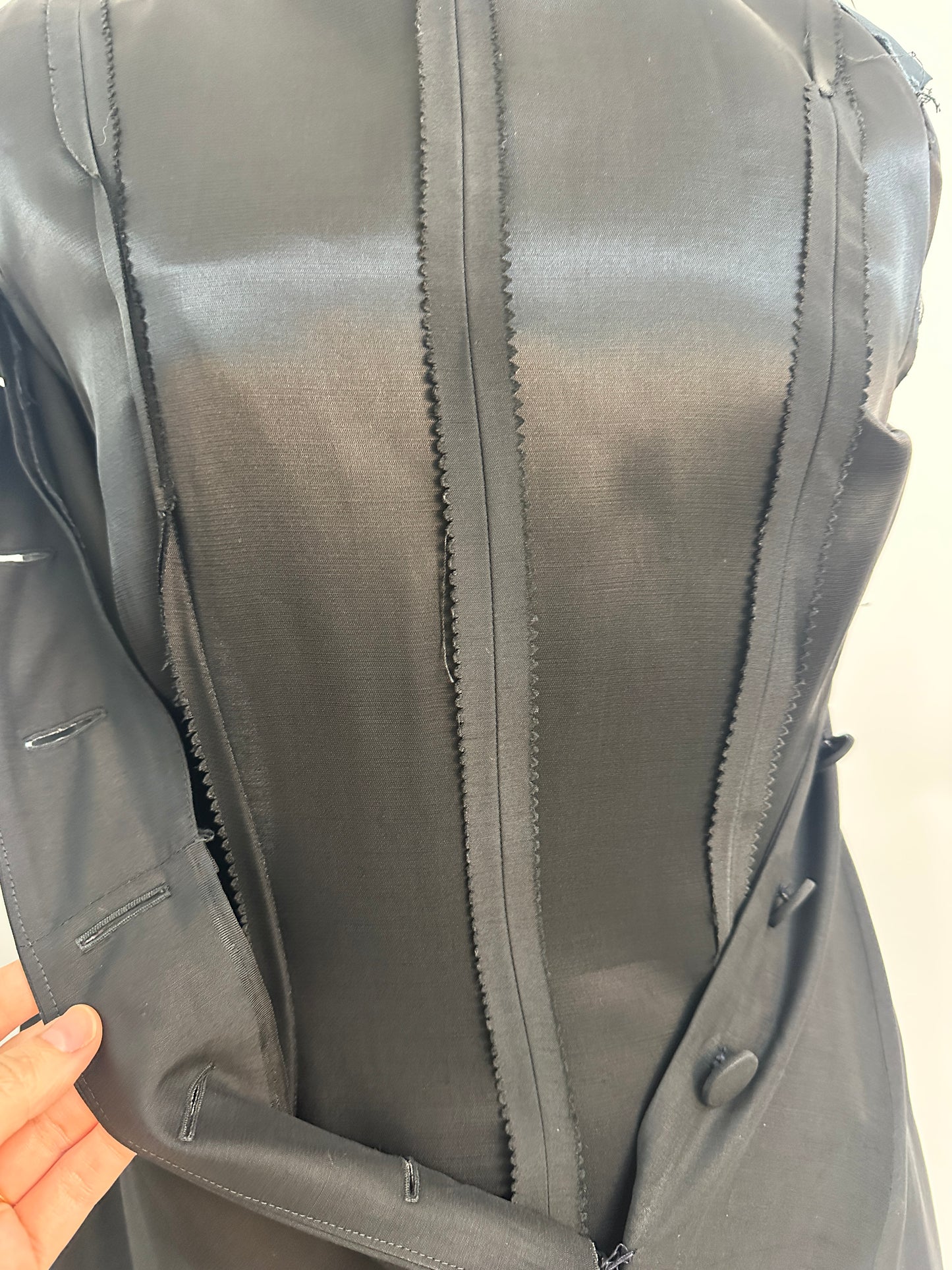 1950s “The Midnight New Look Dress” / Large