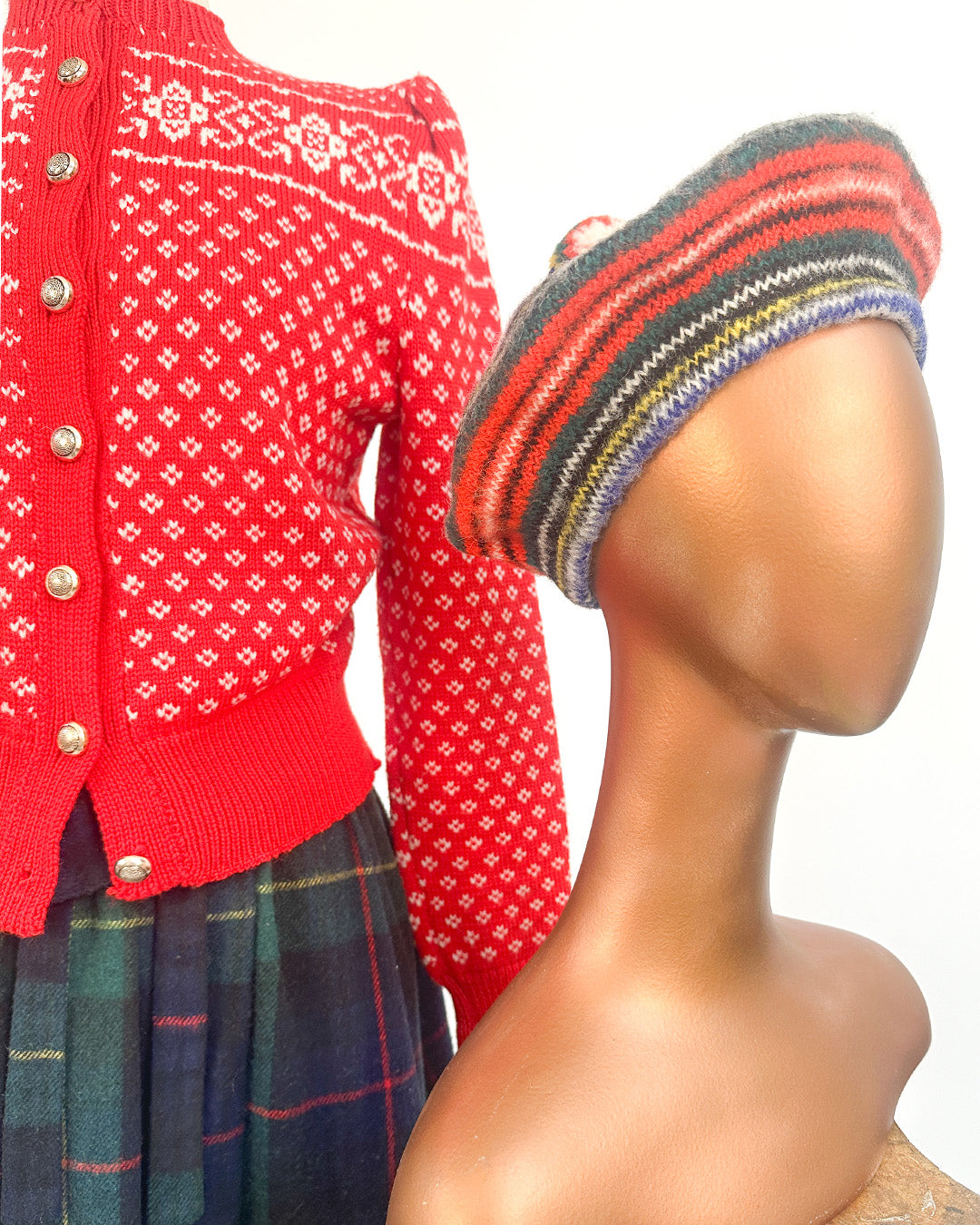 1970s 'Snowbound Tam' Scottish Wool Tam