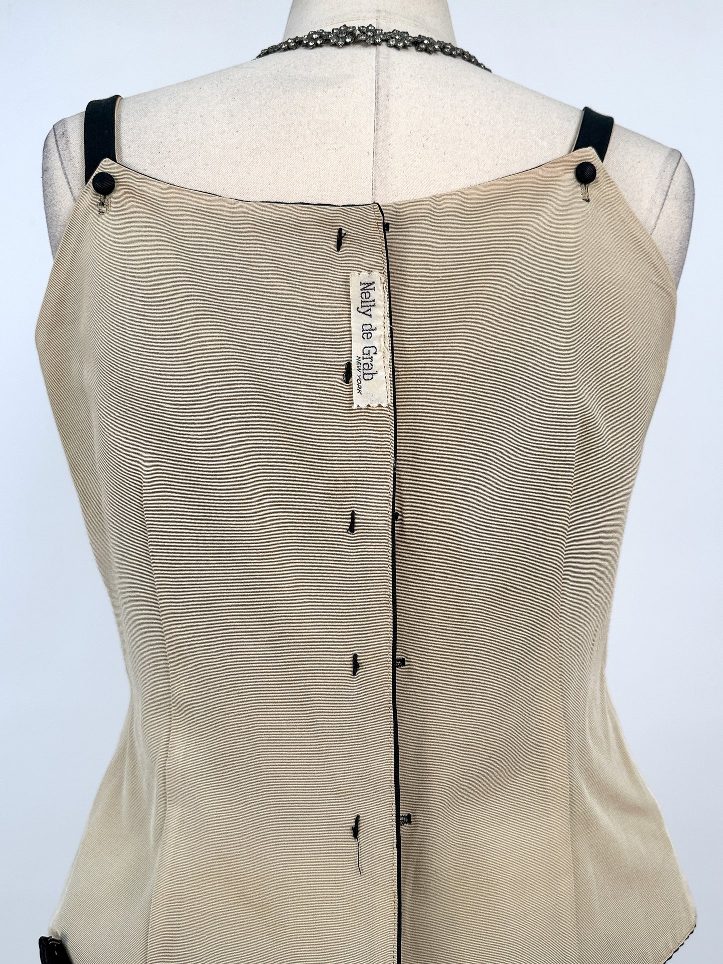 1950s Matching Two-Piece Top and Circle Skirt / Waist 26