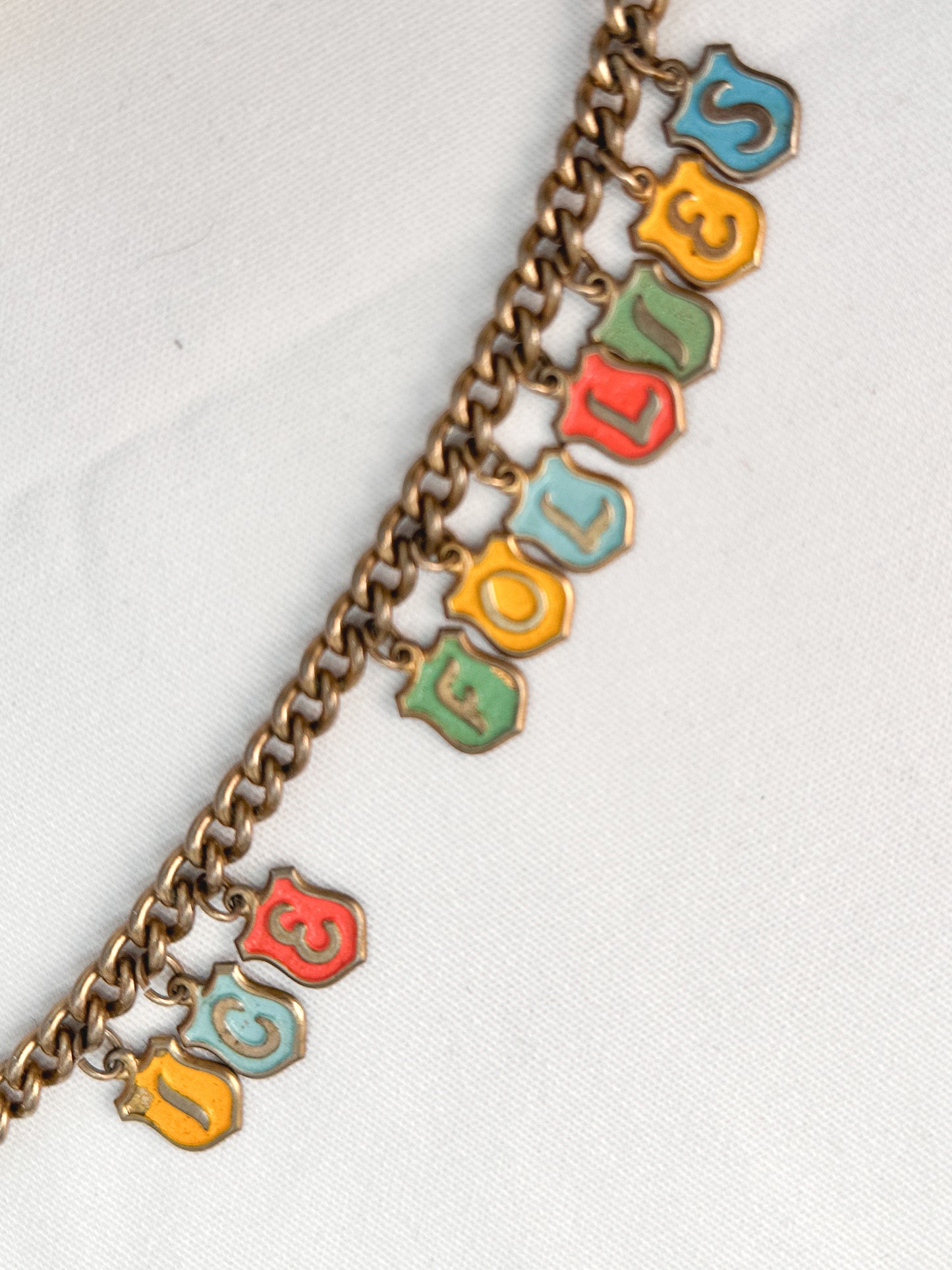 1950s ICE FOLLIES Charm Bracelet