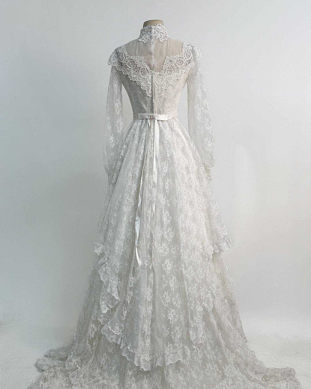 1970s 'The Eternal Vow' Wedding Gown / X-Small