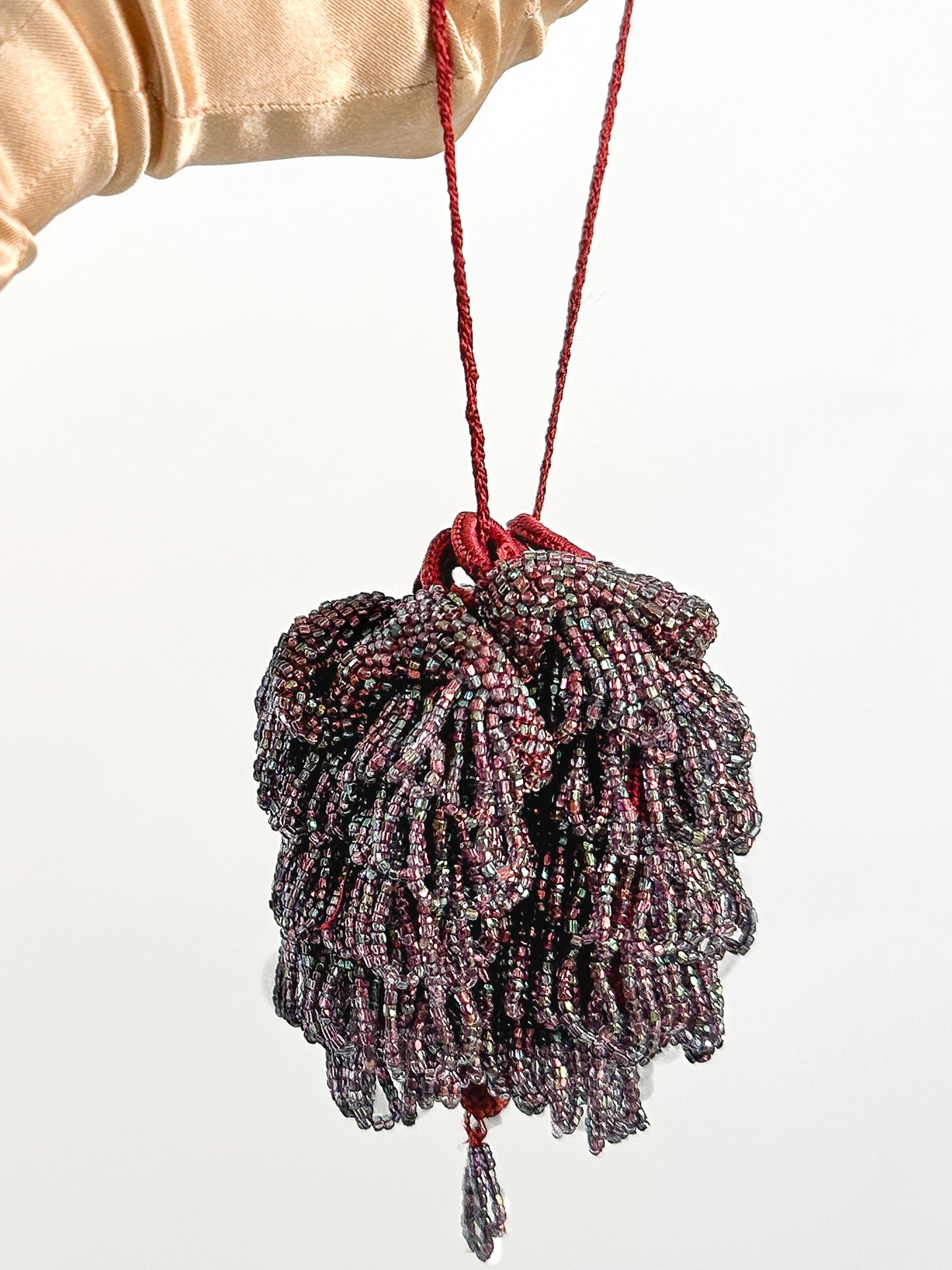 20s Crotched Mirco-Beaded Reticule
