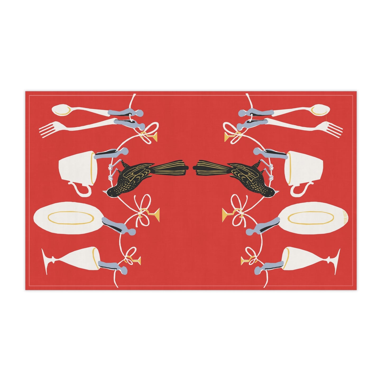 1950's Vintage Inspired Tea Towel - 'Drip Dry'