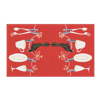 1950's Vintage Inspired Tea Towel - 'Drip Dry'