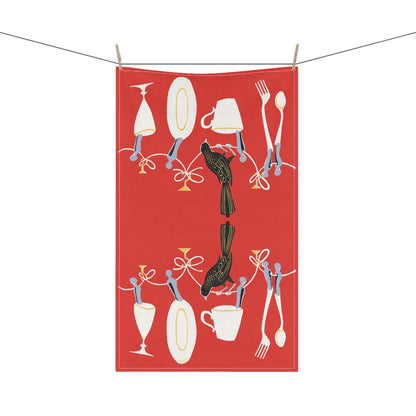 1950's Vintage Inspired Tea Towel - 'Drip Dry'
