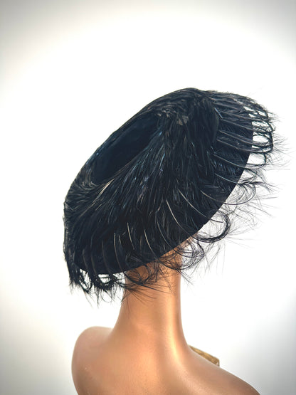 1950s 'The Velvet Hour' Hat