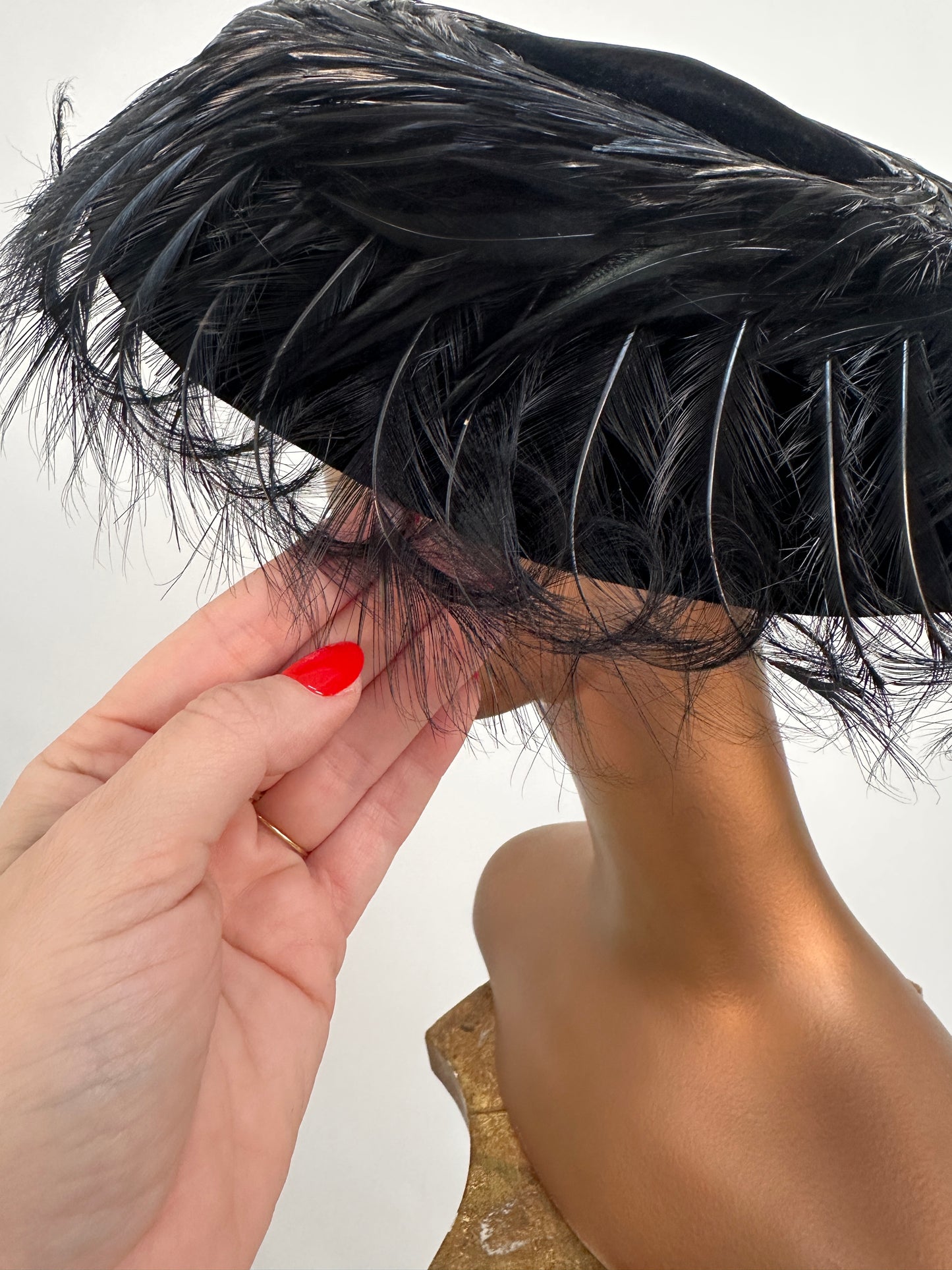 1950s 'The Velvet Hour' Hat