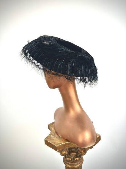 1950s 'The Velvet Hour' Hat