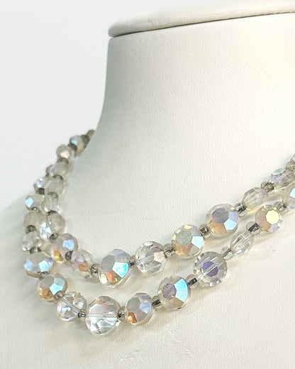 1950-60s Iridescent Beaded Choker