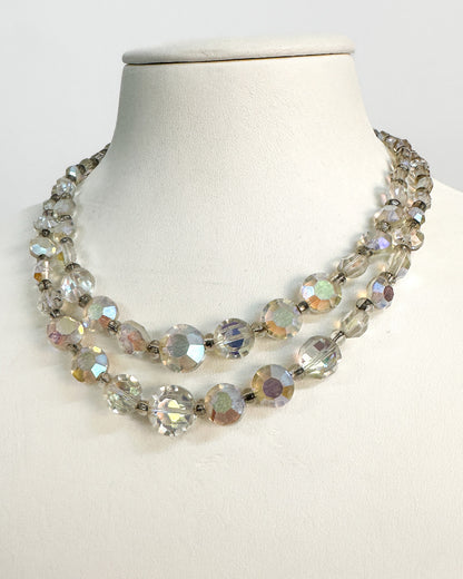 1950-60s Iridescent Beaded Choker
