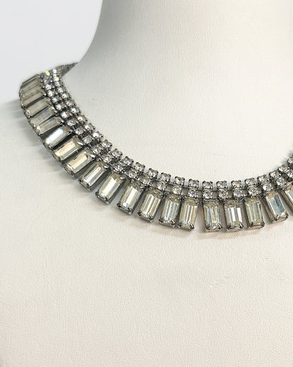 1940-50s Elegant Rhinestone Choker