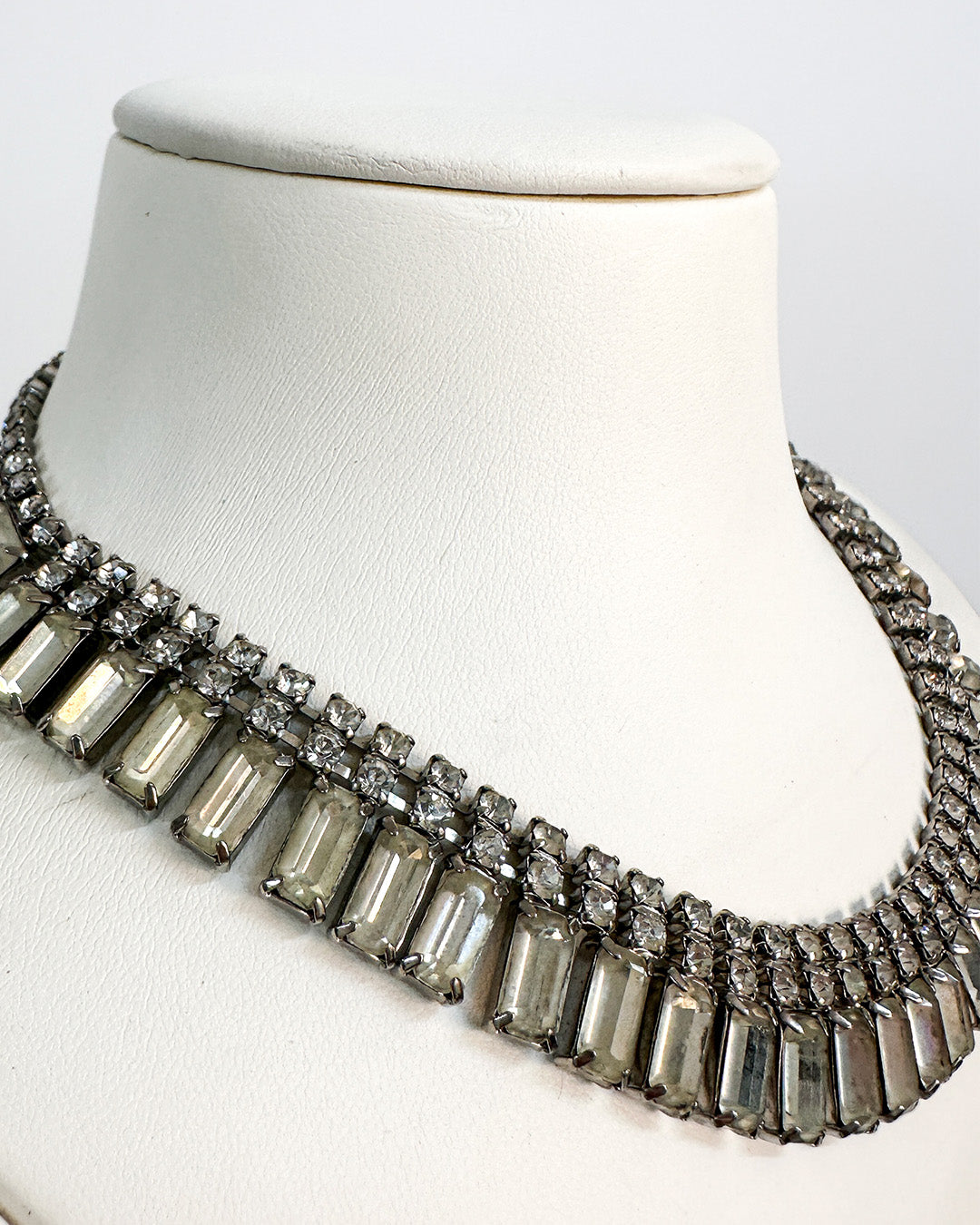 1940-50s Elegant Rhinestone Choker