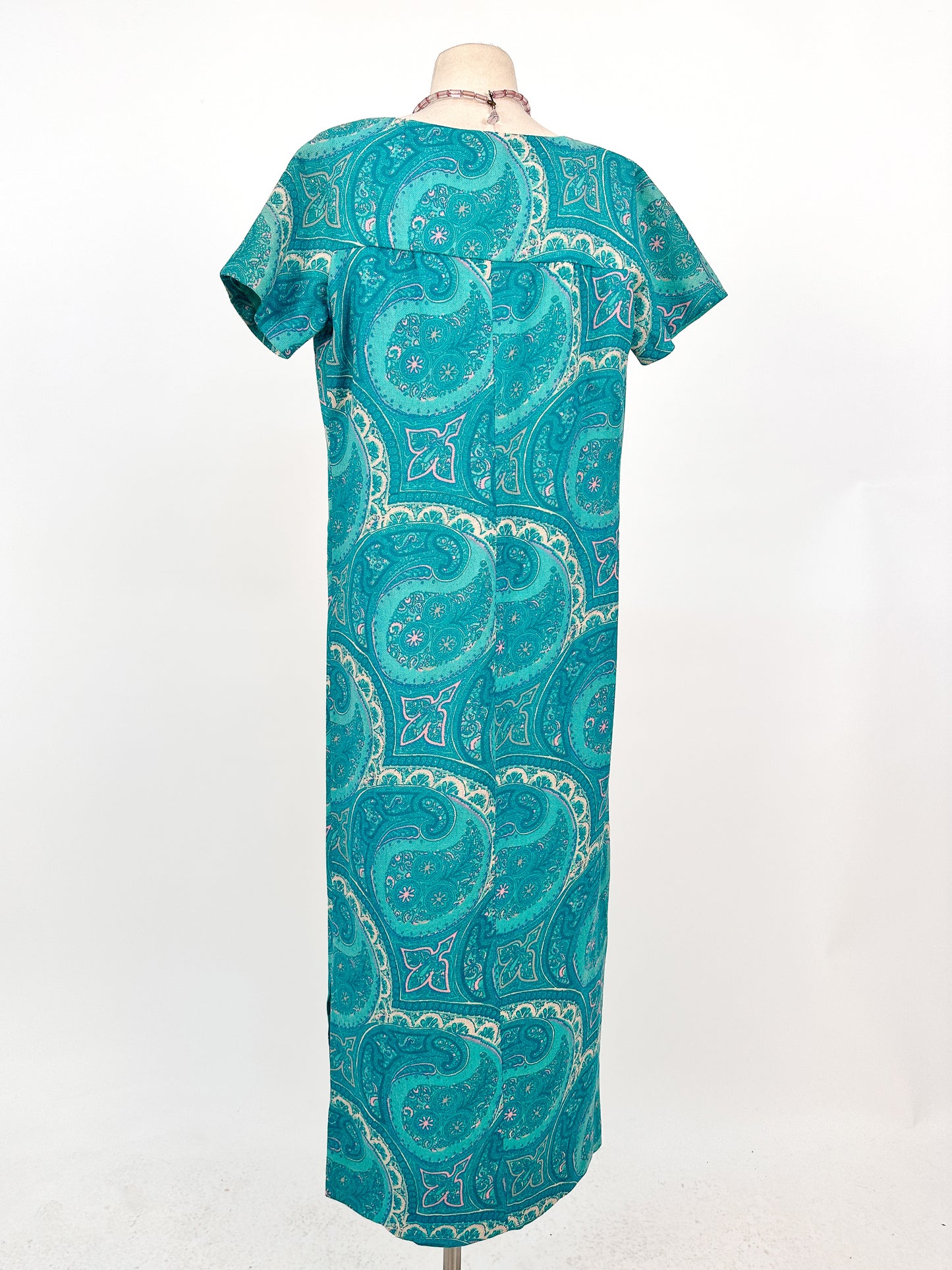 1960s Paisley MuuMuu / Waist 34