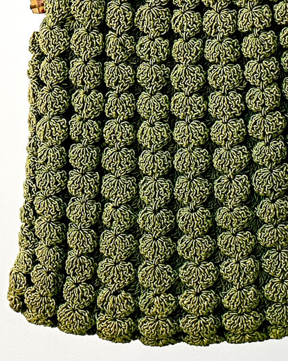 Timeless 1930s Art Deco Gimp Handbag & Coin Purse Set