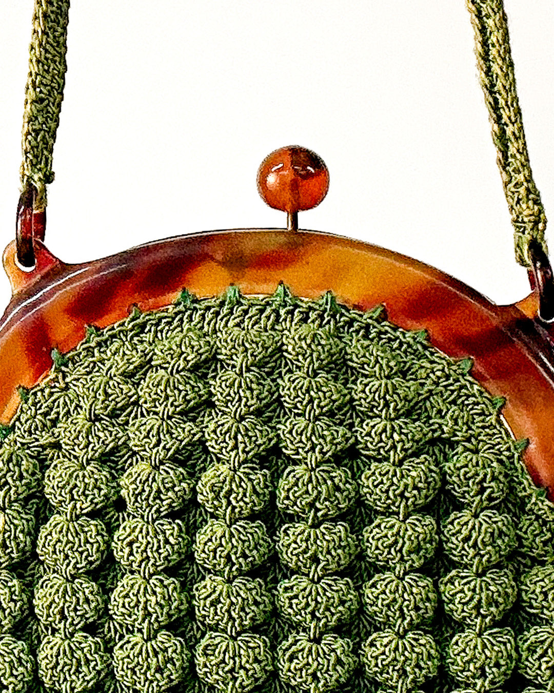 Timeless 1930s Art Deco Gimp Handbag & Coin Purse Set