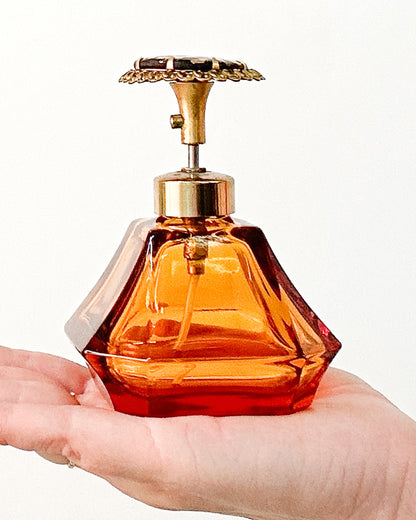1950s Alchemist’s Amber Perfume Bottle