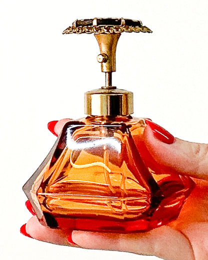 1950s Alchemist’s Amber Perfume Bottle