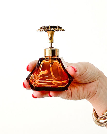 1950s Alchemist’s Amber Perfume Bottle