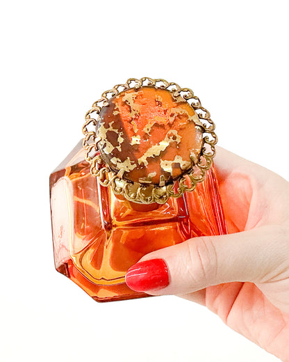 1950s Alchemist’s Amber Perfume Bottle