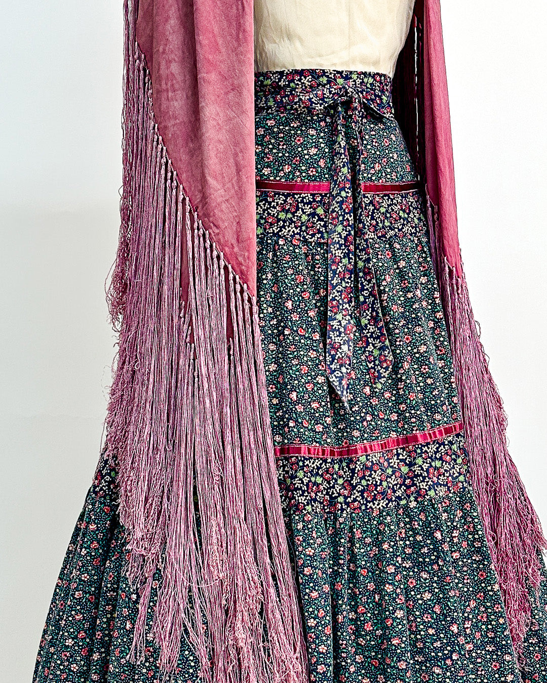 1920s 'The Spirit’s Veil' Shawl/ One Size