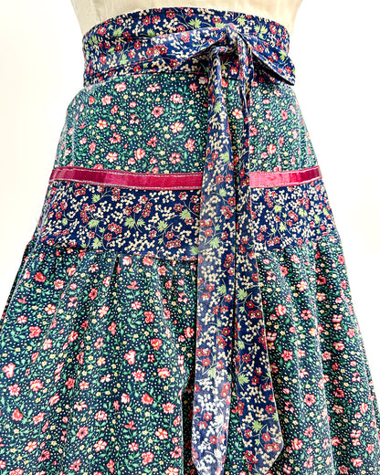 1970s 'The Enchanted Meadow' Gunne Sax Skirt / Medium