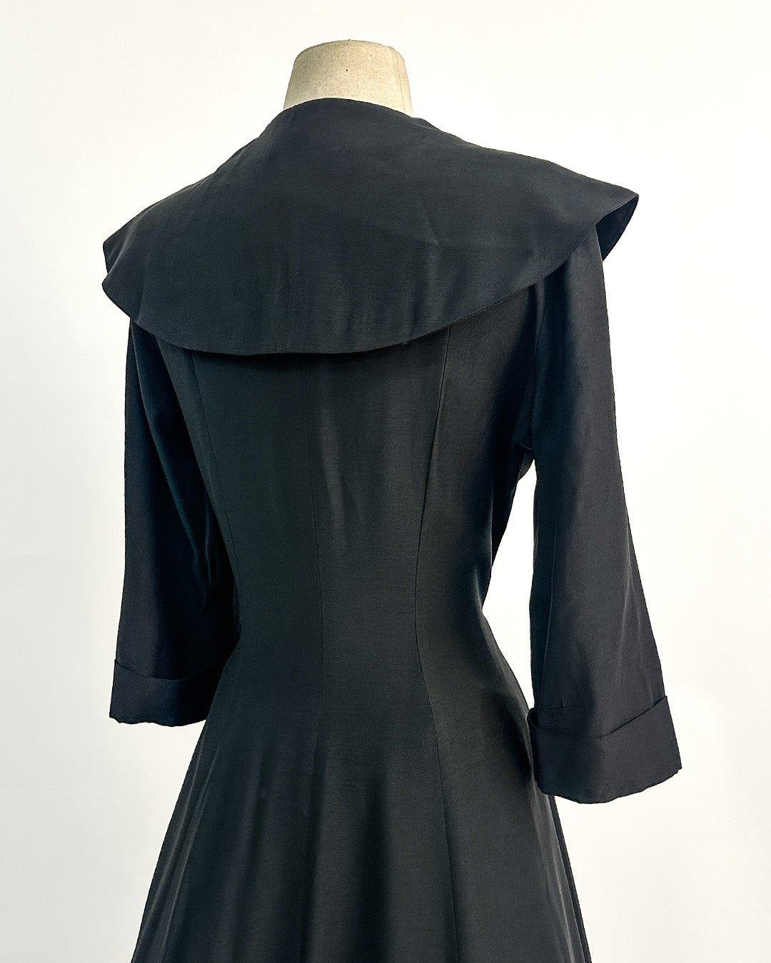 1950s “The Midnight New Look Dress” / Large