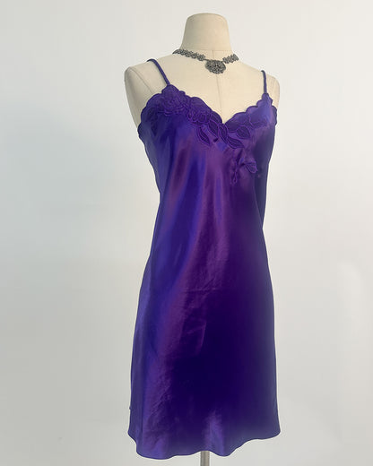 1980s 'The Amethyst Shadow' Slip / Large