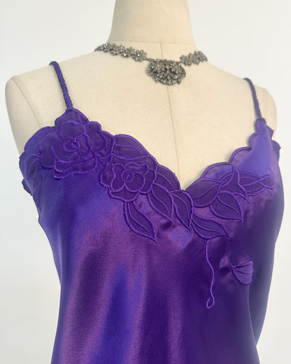 1980s 'The Amethyst Shadow' Slip / Large