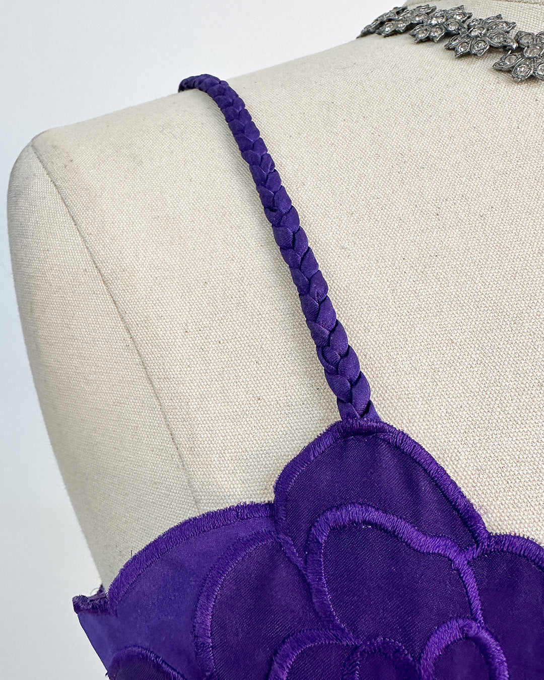 1980s 'The Amethyst Shadow' Slip / Large