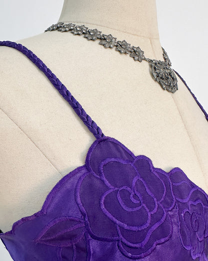 1980s 'The Amethyst Shadow' Slip / Large