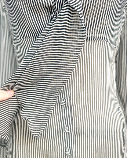 2000s 'The Midnight Sonata' Blouse / Medium –– Large