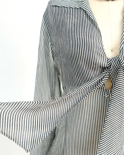 2000s 'The Midnight Sonata' Blouse / Medium –– Large