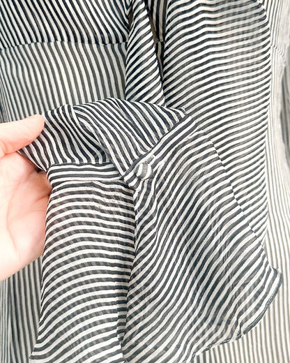 2000s 'The Midnight Sonata' Blouse / Medium –– Large