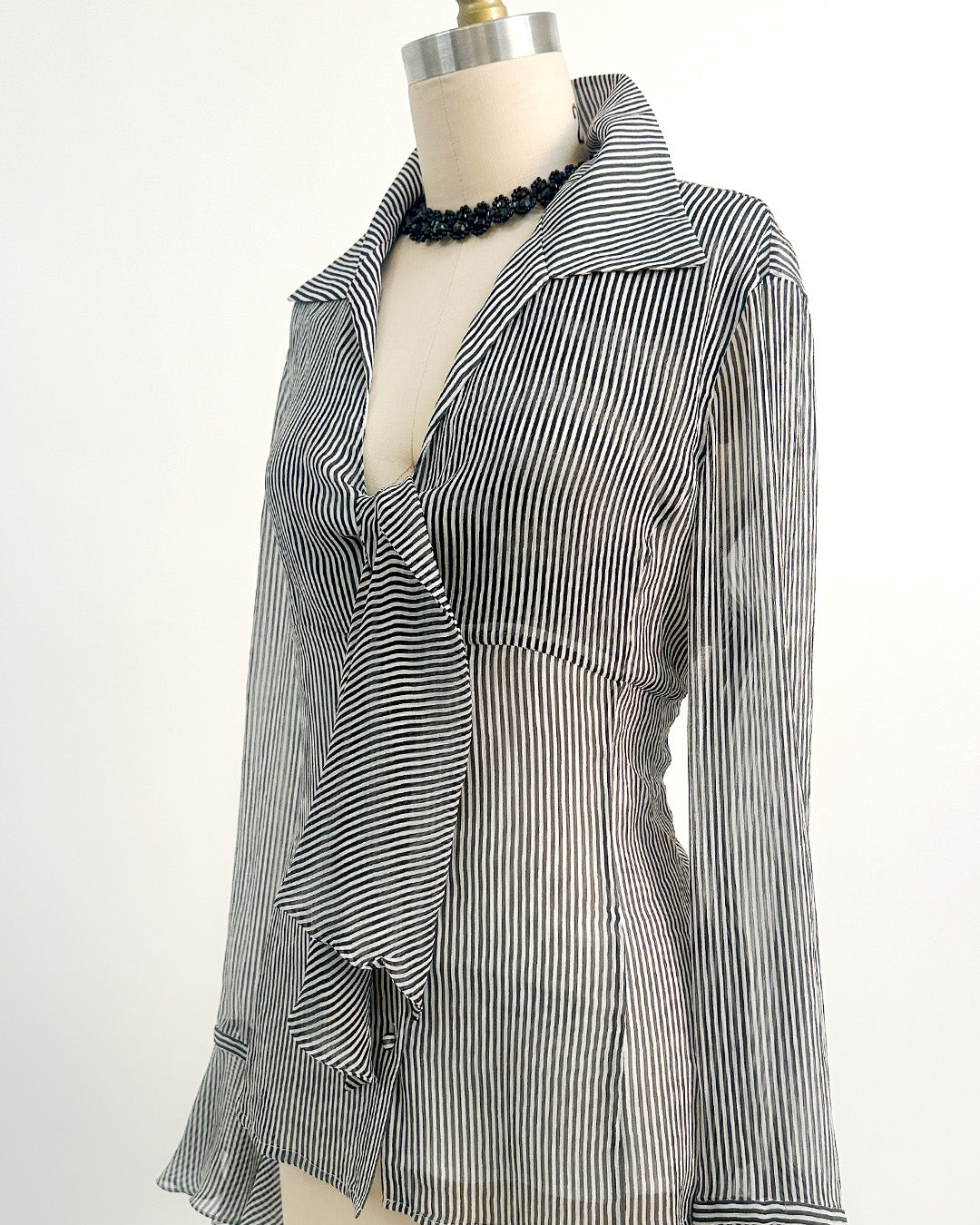 2000s 'The Midnight Sonata' Blouse / Medium –– Large