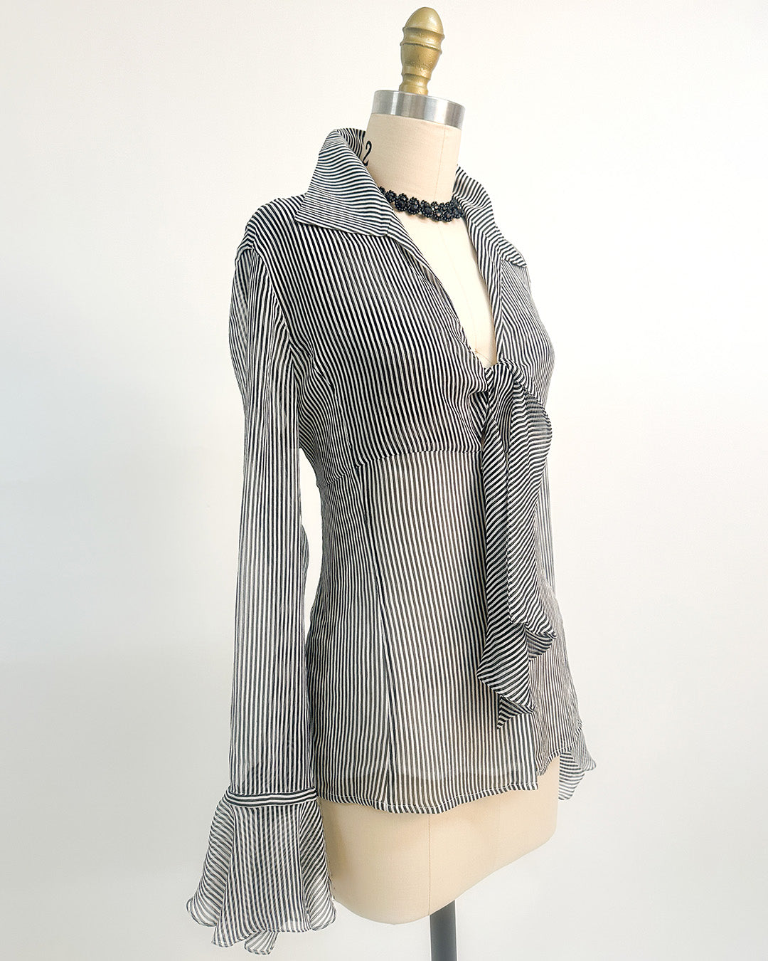 2000s 'The Midnight Sonata' Blouse / Medium –– Large