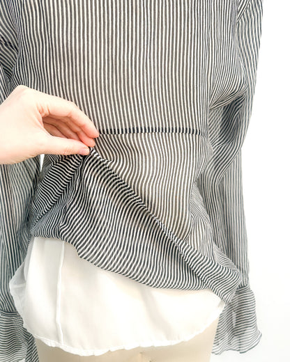 2000s 'The Midnight Sonata' Blouse / Medium –– Large