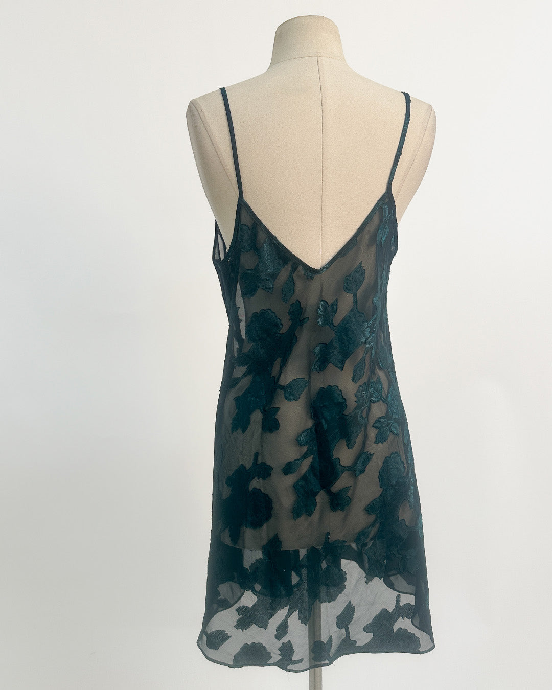 1980-90s 'The Midnight Grove' Lingerie Set / Medium - Large