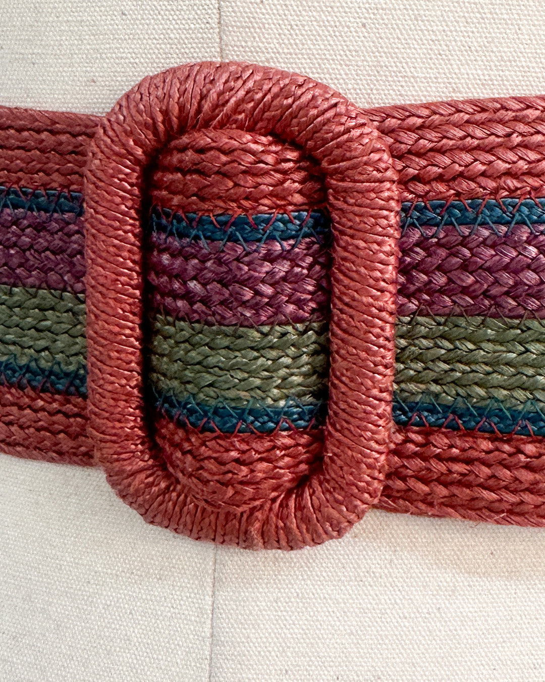 1980s 'The Forest Haze' Woven Belt / One Size