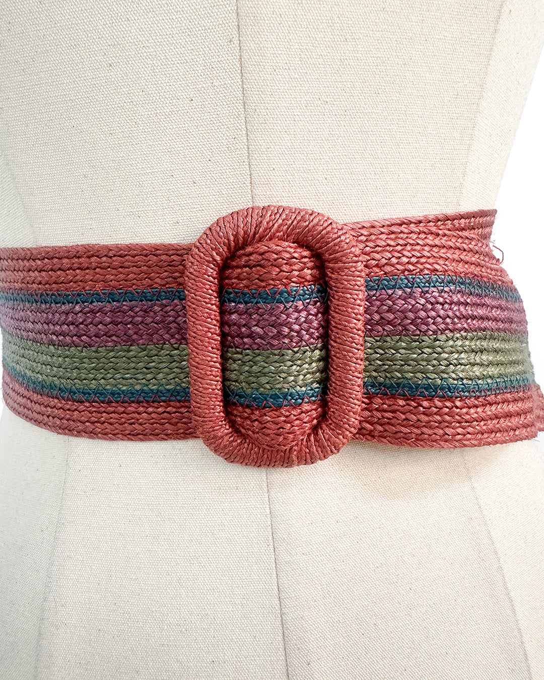 1980s 'The Forest Haze' Woven Belt / One Size