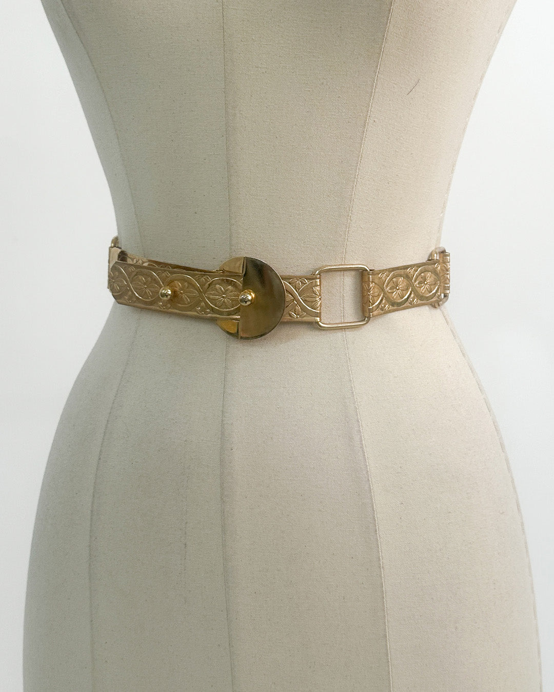 1960-70s 'The Gilded Bloom' Belt / Waist 36