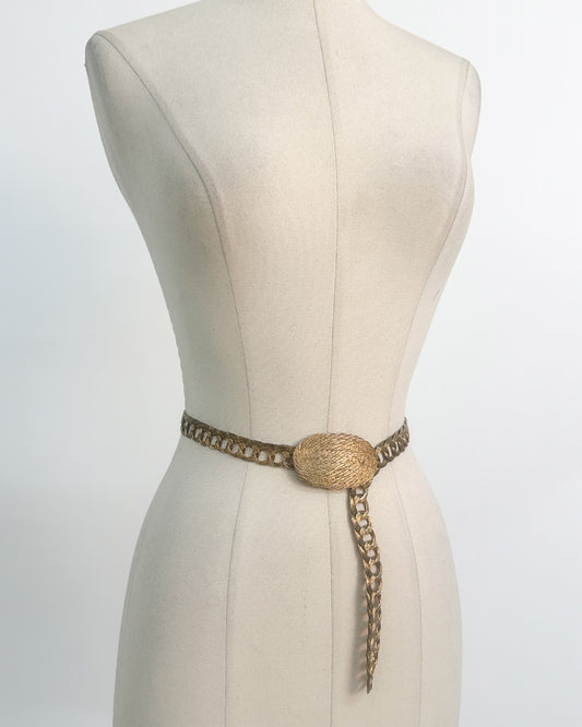 1960s 'The Gilded Whispers' Belt / One Size