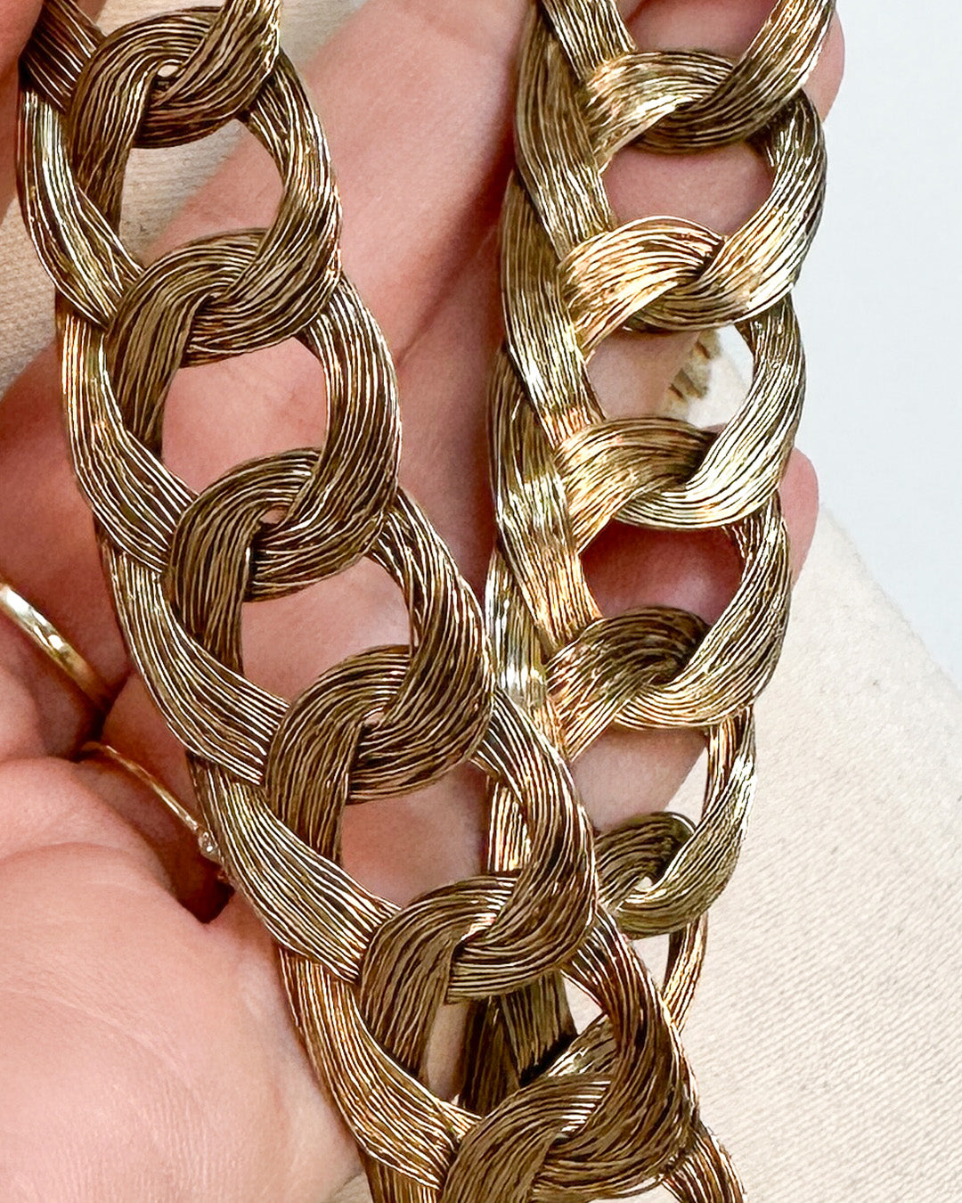 1960s 'The Gilded Whispers' Belt / One Size