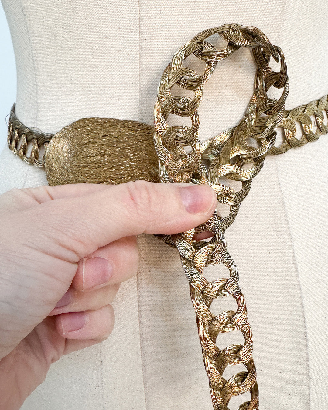 1960s 'The Gilded Whispers' Belt / One Size