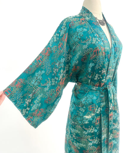 1970-80s 'The Twilight Reverie' Robe / One Size Fits Most