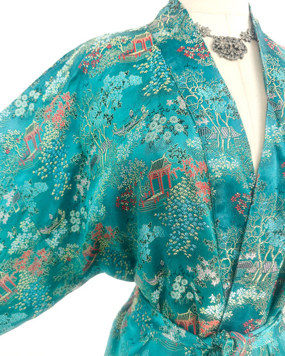 1970-80s 'The Twilight Reverie' Robe / One Size Fits Most