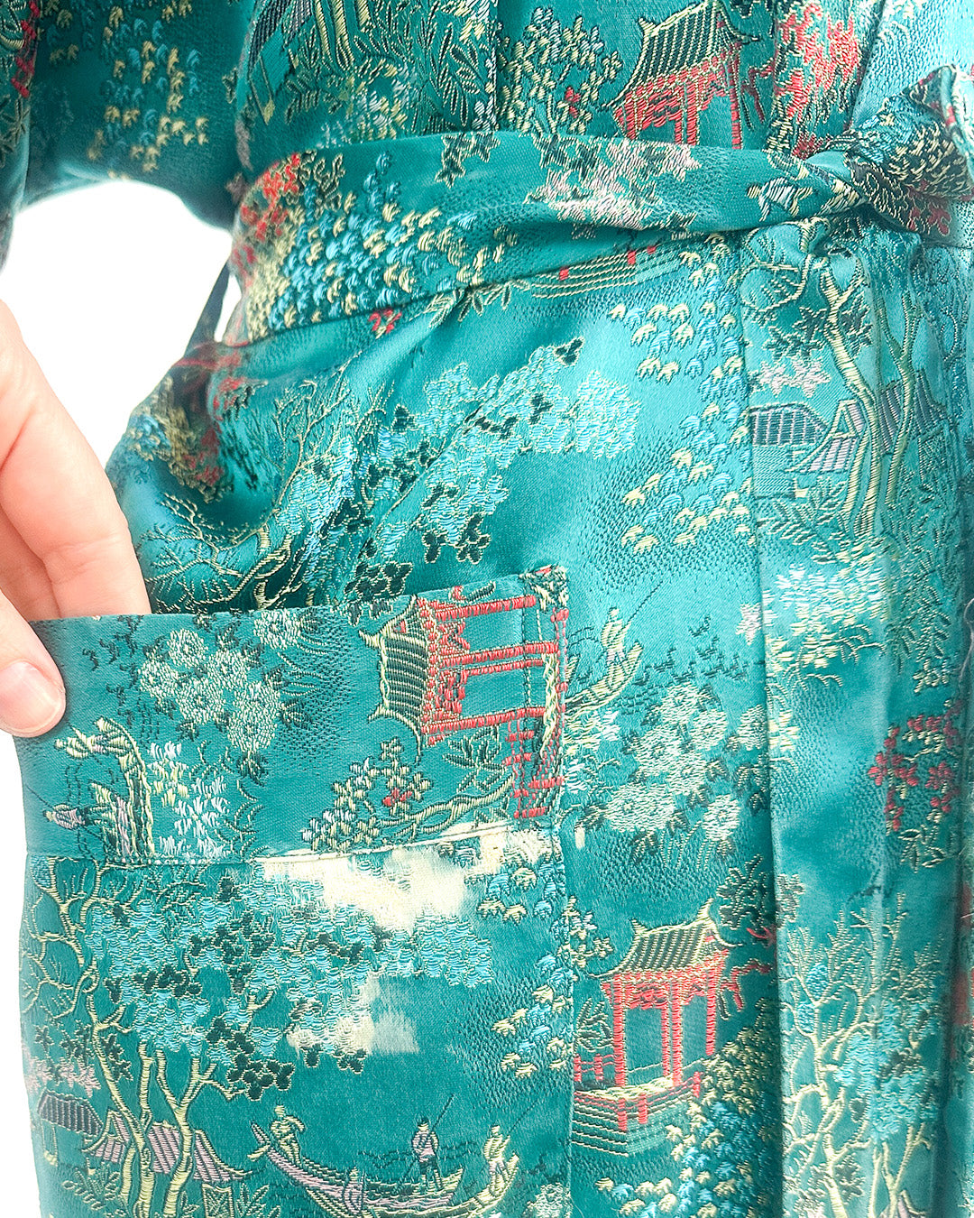 1970-80s 'The Twilight Reverie' Robe / One Size Fits Most