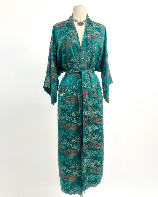1970-80s 'The Twilight Reverie' Robe / One Size Fits Most