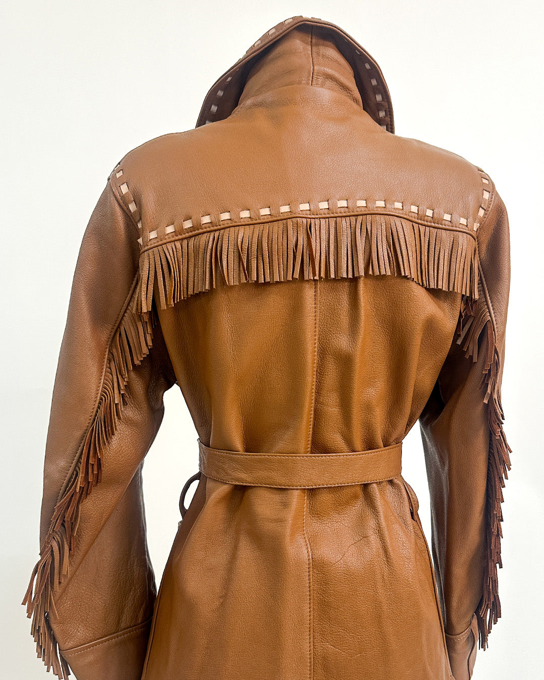 1970s 'Gypsy Moon' Leather Jacket / Medium