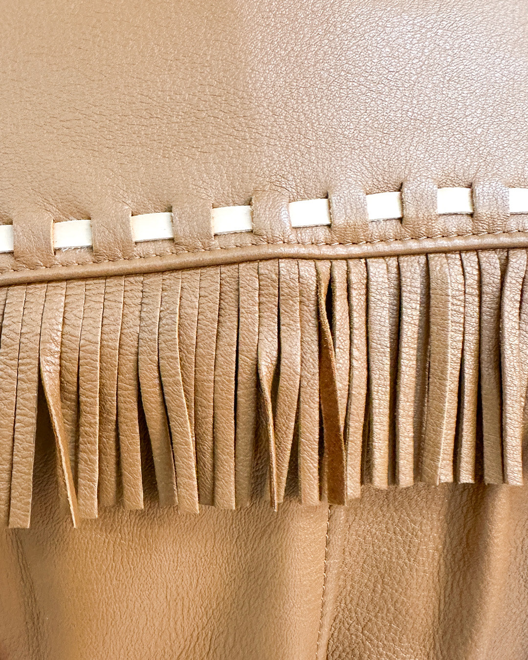 1970s 'Gypsy Moon' Leather Jacket / Medium