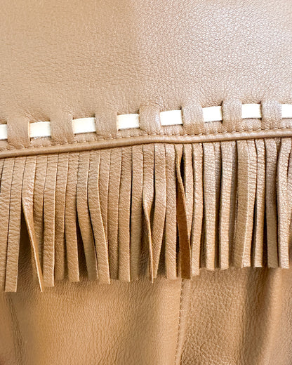 1970s 'Gypsy Moon' Leather Jacket / Medium